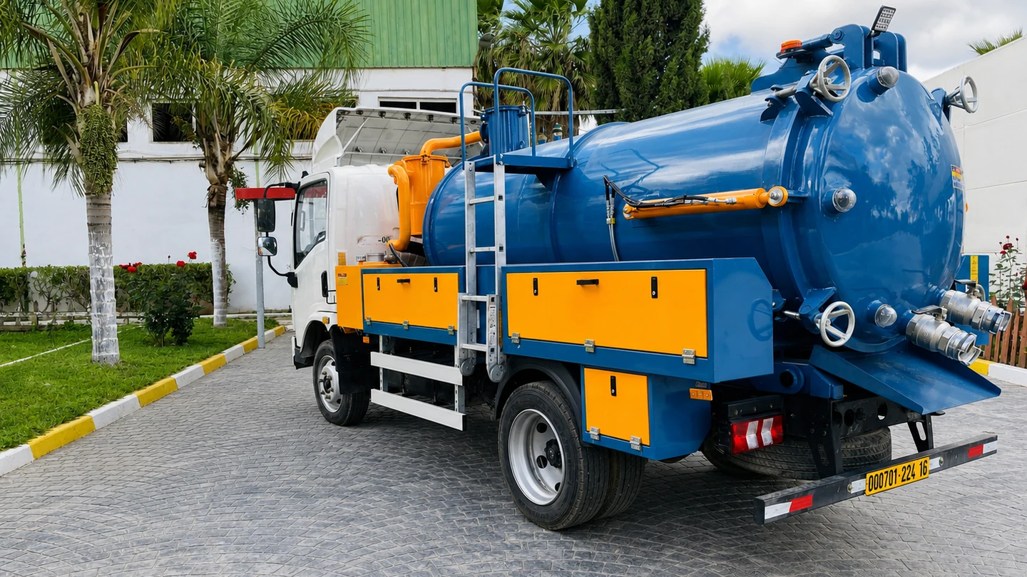 Hydrocureuse NSA bleue et orange